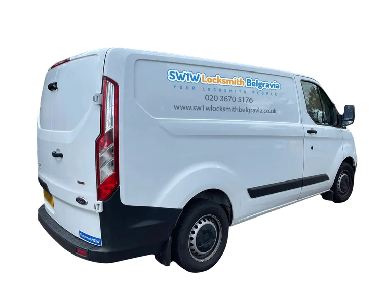 SW1W Locksmith Belgravia van